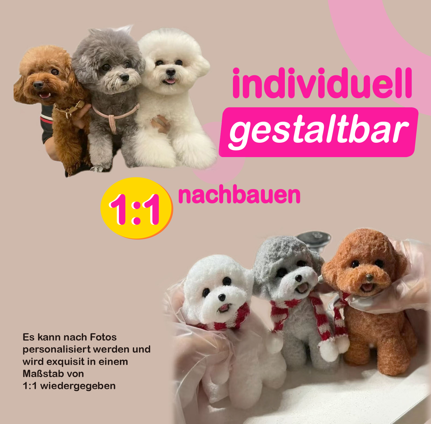 Benutzerdefiniertes Haustier-Squishy