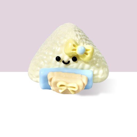 Onigiri Baby Squishy | Stress Relief | Dough Squishy | Desk Buddy | Desk Toy | Key Chain | Gift