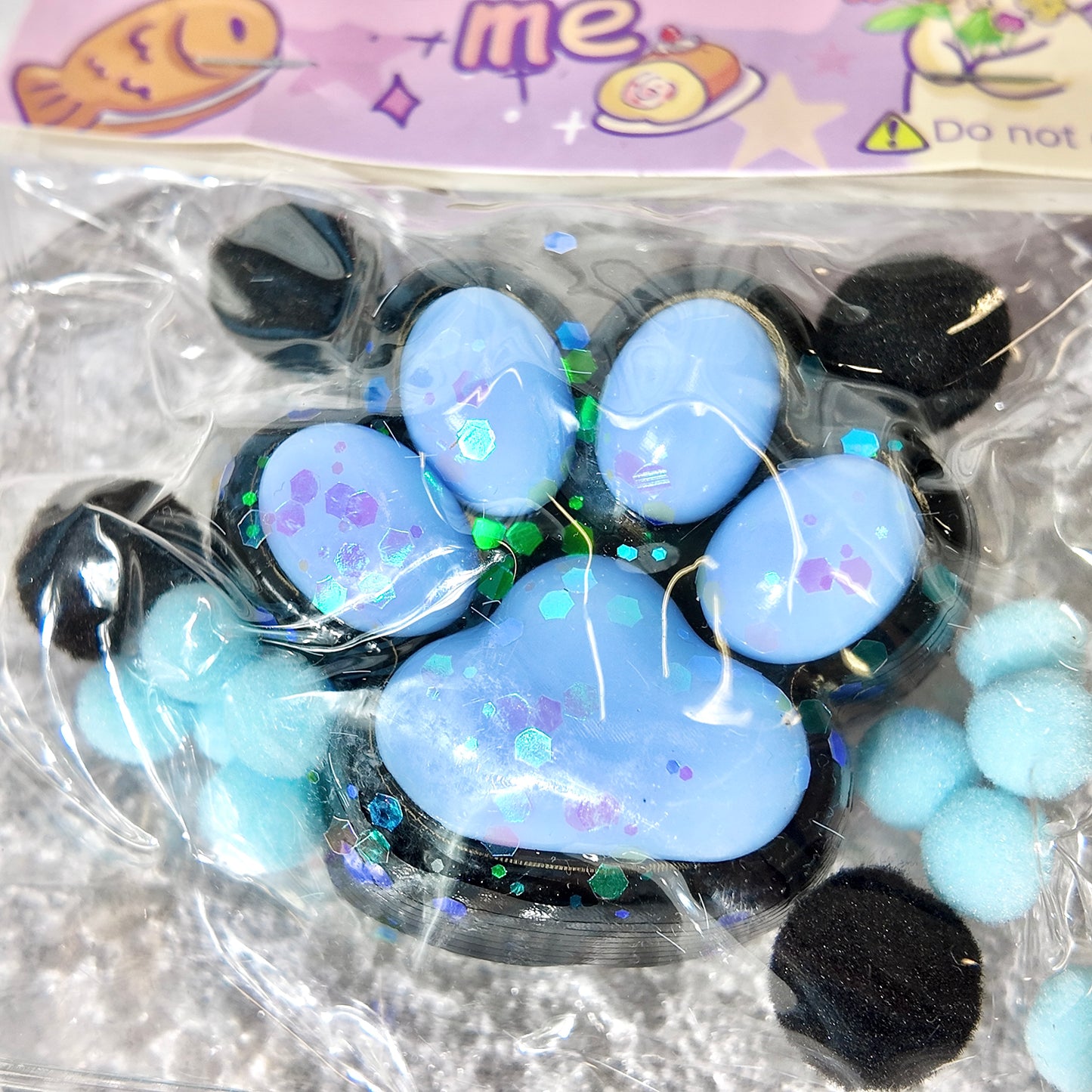 XMS Cat Paw Squishy | Stress Relief | Dough Squishy | Desk Buddy | Desk Toy | Key Chain | Gift