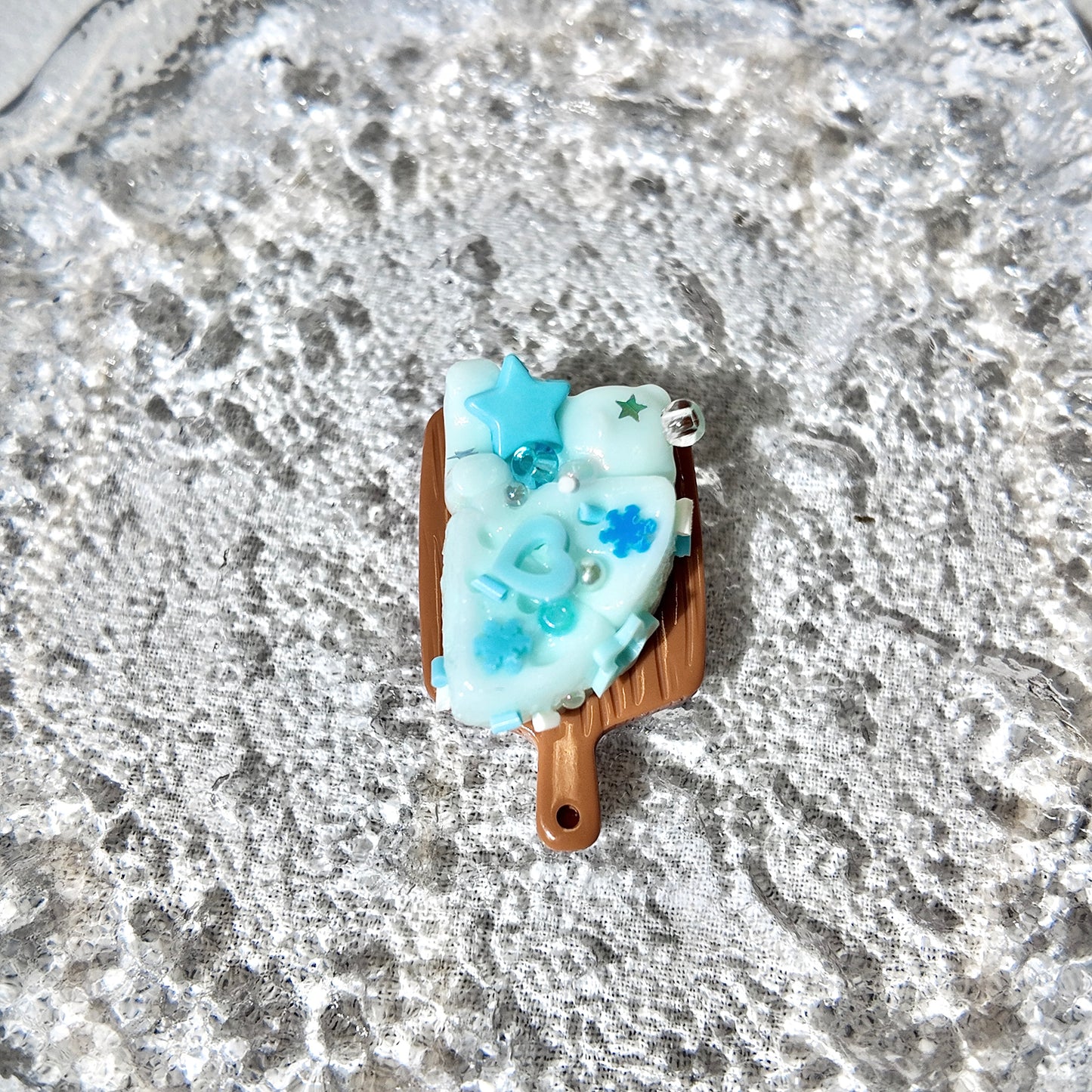 Mini Blue BAKERY  Squishy | Stress Relief | Dough Squishy | Desk Buddy | Desk Toy | Key Chain | Gift