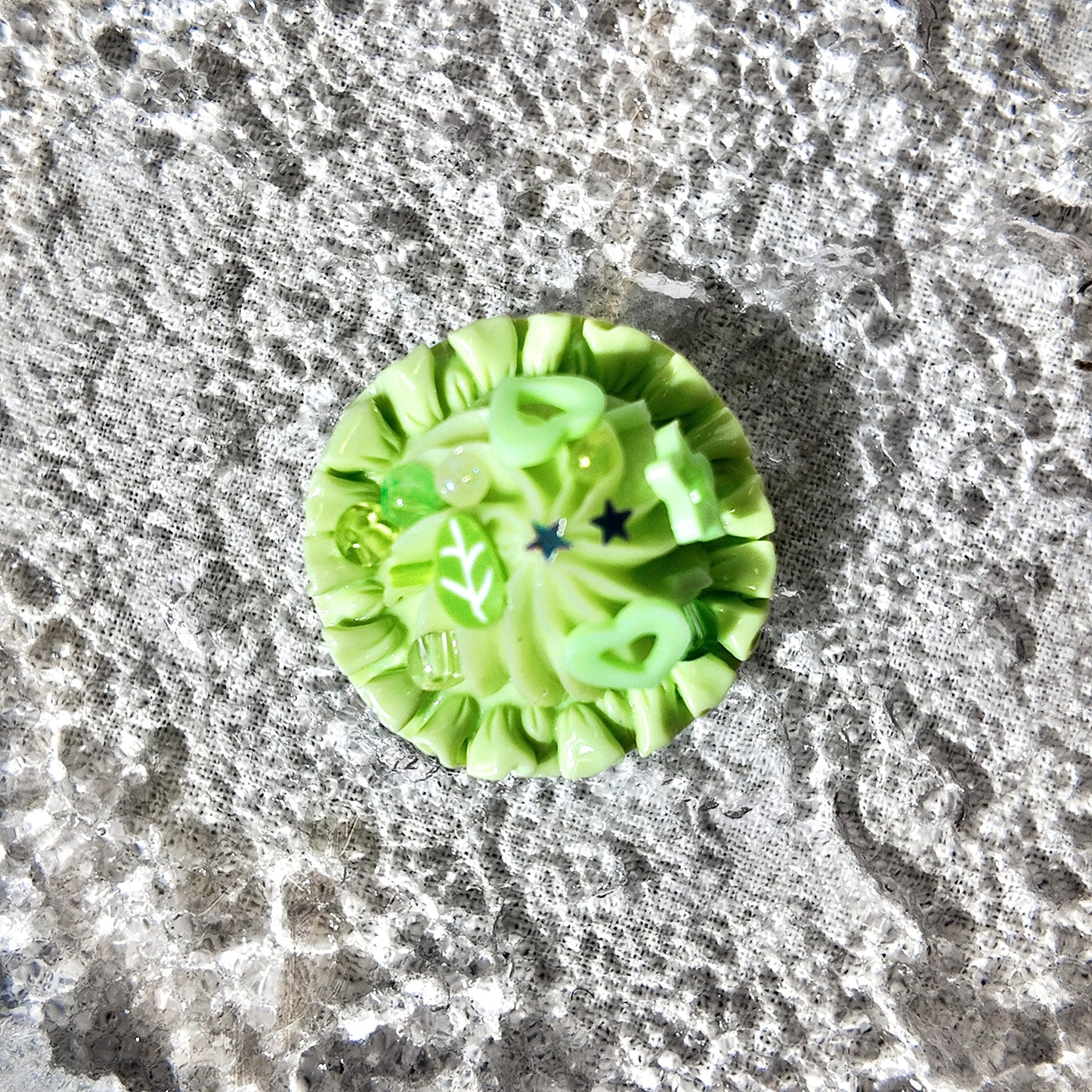 Mini GREEN Squishy | Stress Relief | Dough Squishy | Desk Buddy | Desk Toy | Key Chain | Gift