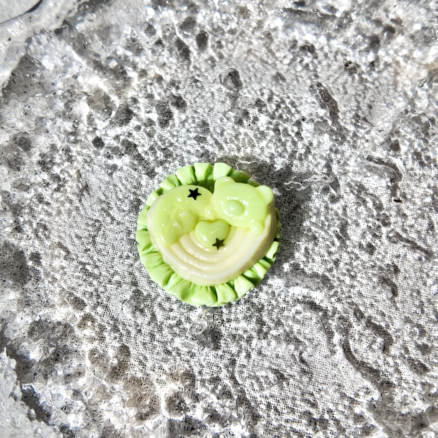 Mini GREEN Squishy | Stress Relief | Dough Squishy | Desk Buddy | Desk Toy | Key Chain | Gift