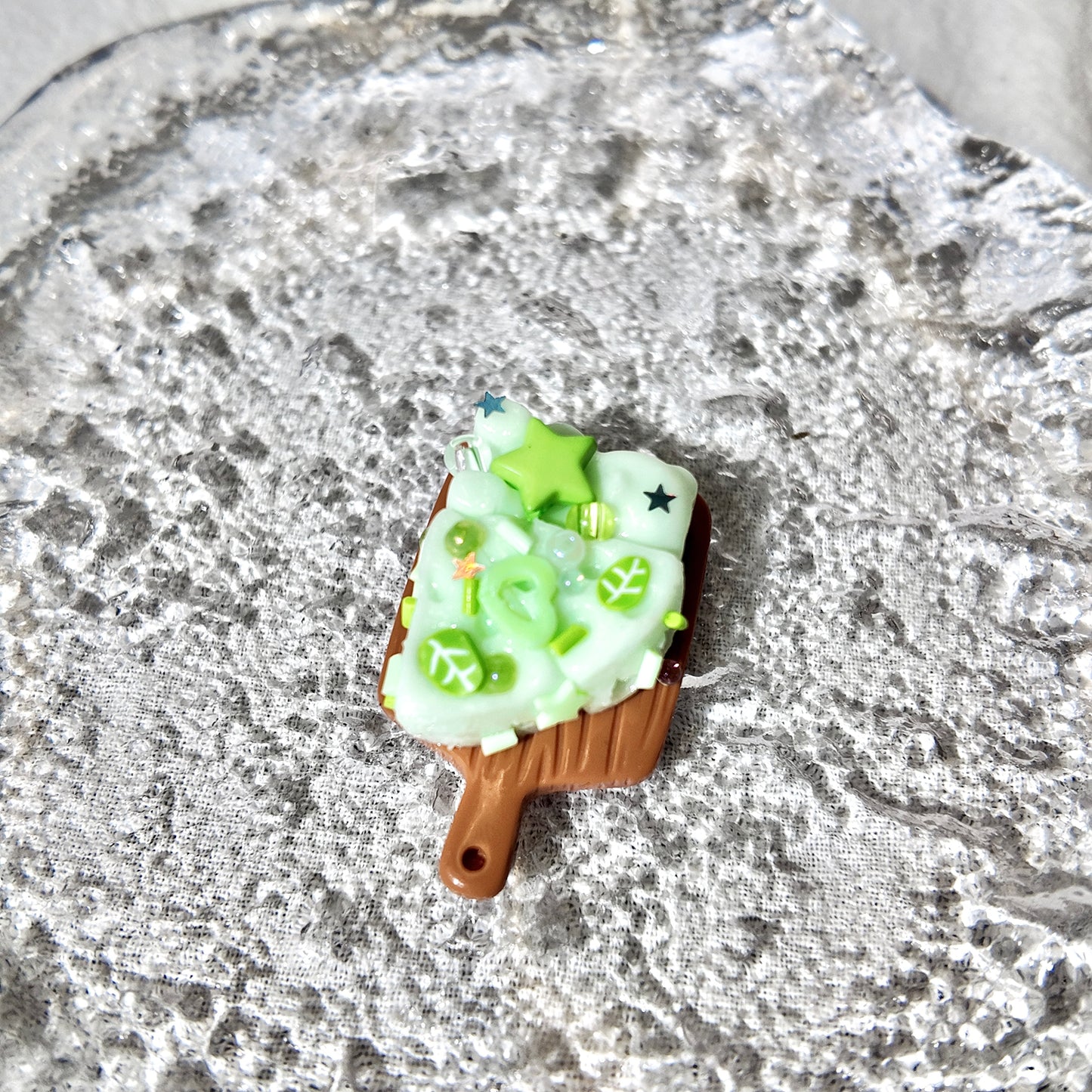 Mini GREEN Squishy | Stress Relief | Dough Squishy | Desk Buddy | Desk Toy | Key Chain | Gift