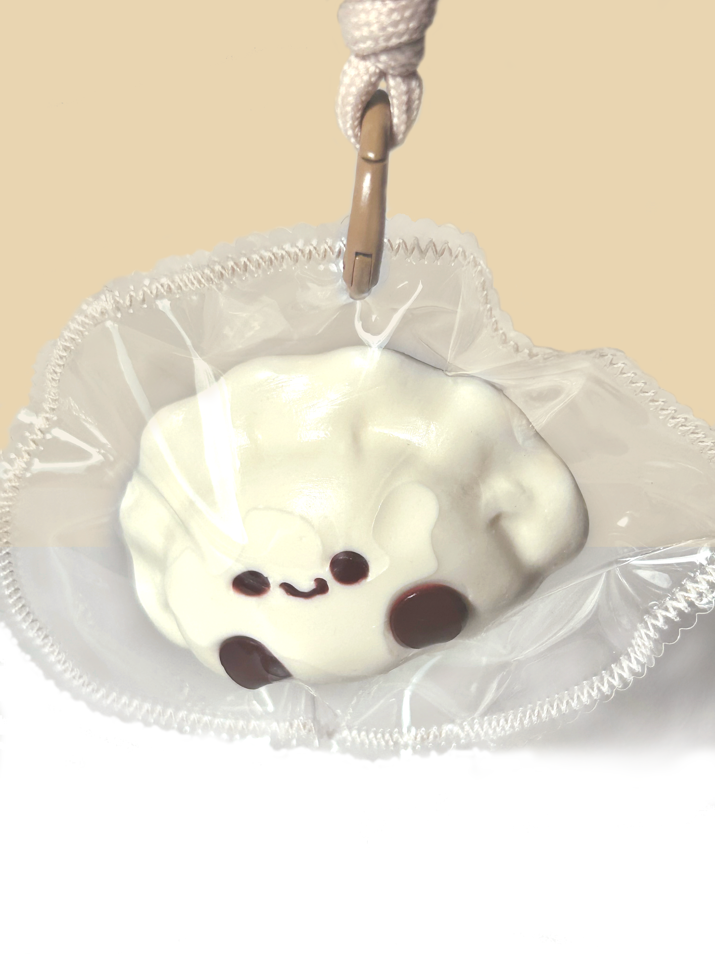 Dumpling Squishy | Stress Relief | Dough Squishy | Desk Buddy | Desk Toy | Key Chain | Gift