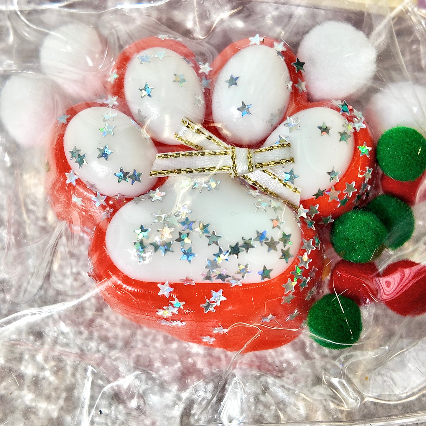 XMS Cat Paw Squishy | Stress Relief | Dough Squishy | Desk Buddy | Desk Toy | Key Chain | Gift